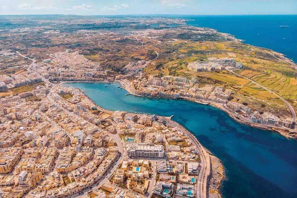 Cozy Appartament Sea View Marsaskala Bagian luar foto